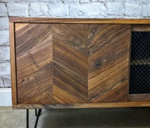 Clybourn walnut media cabinet