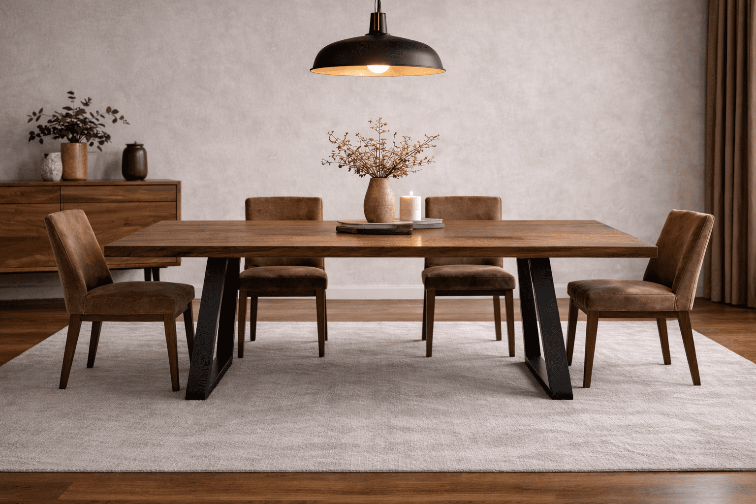 handmade custom dining table chicago